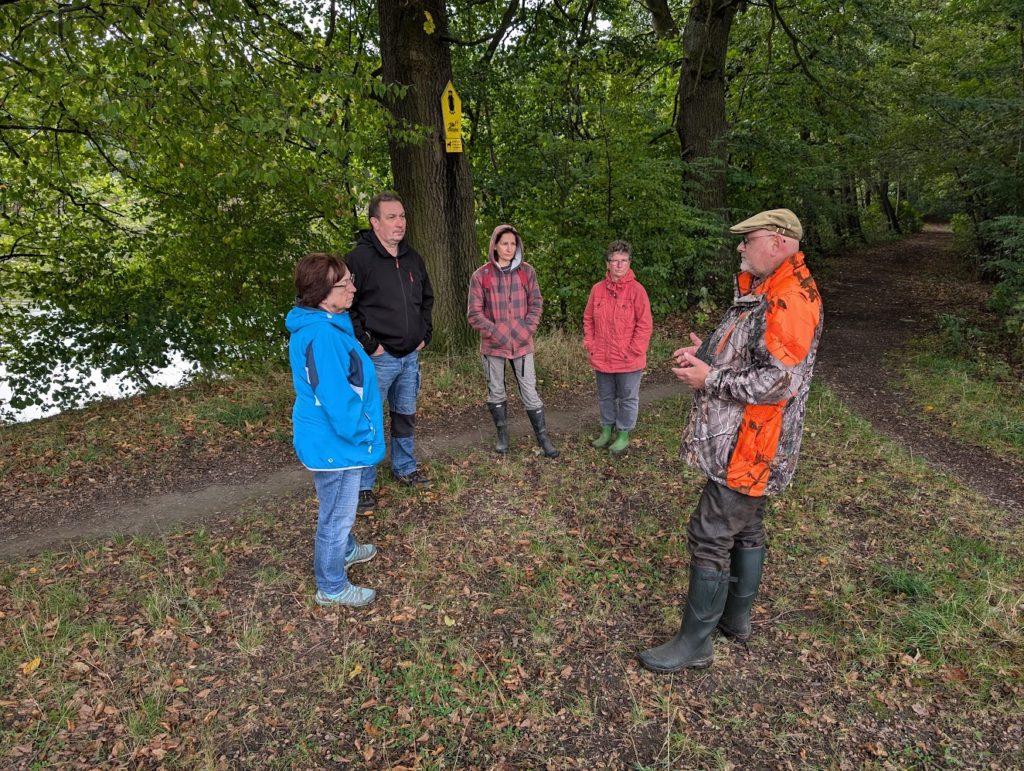 mit dem Jäger auf Erkundungstour