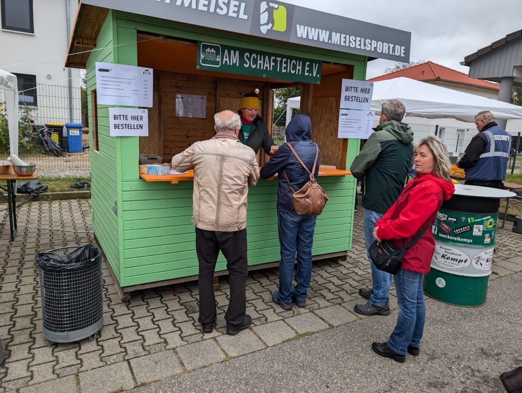 Der Stand des Schafteich e.V. auf der Vereinsmeile